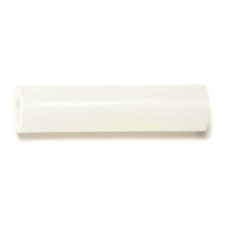 Midwest Fastener Round Spacer, Nylon, 1 in Overall Lg, 0.14 in Inside Dia, 20 PK 65784